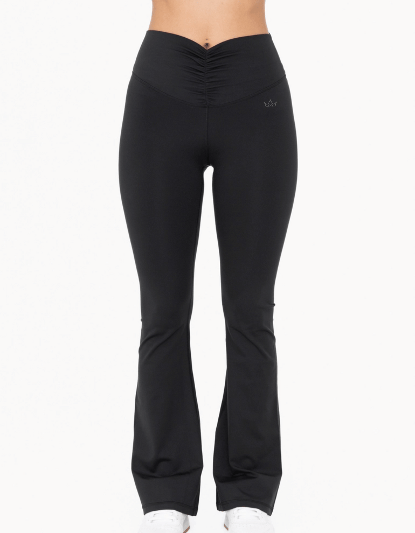 Scrunched Up Flare Legging