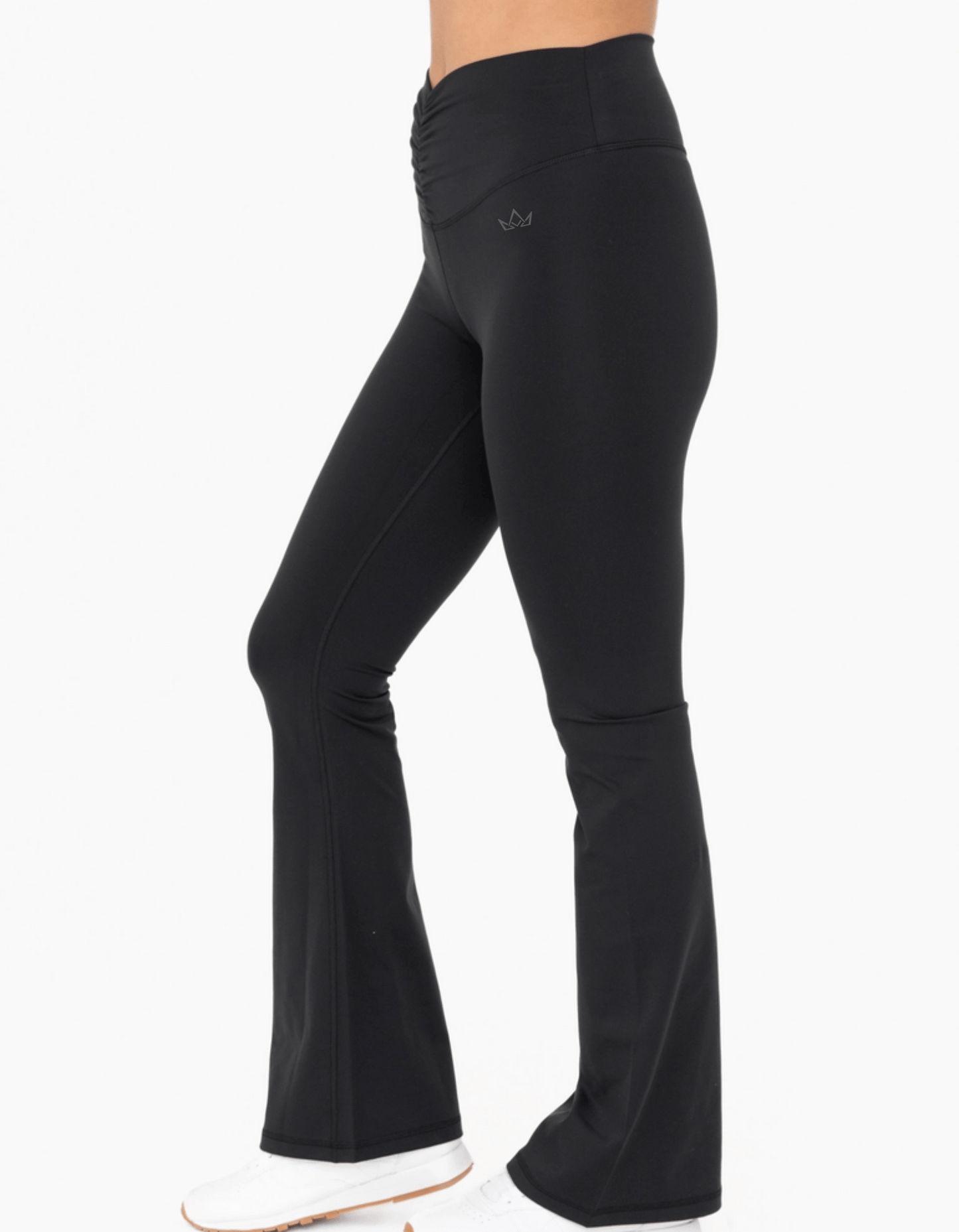 Scrunched Up Flare Legging