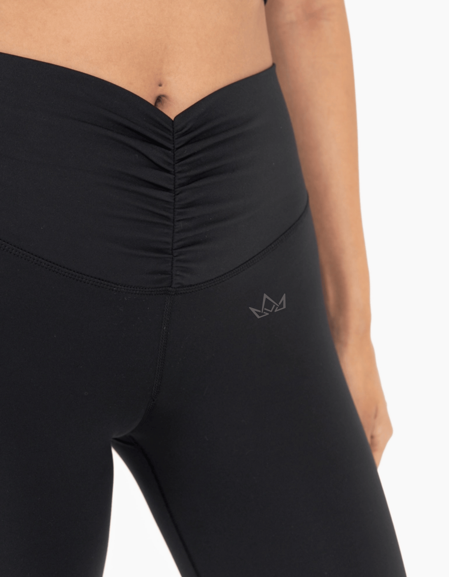 Scrunched Up Flare Legging