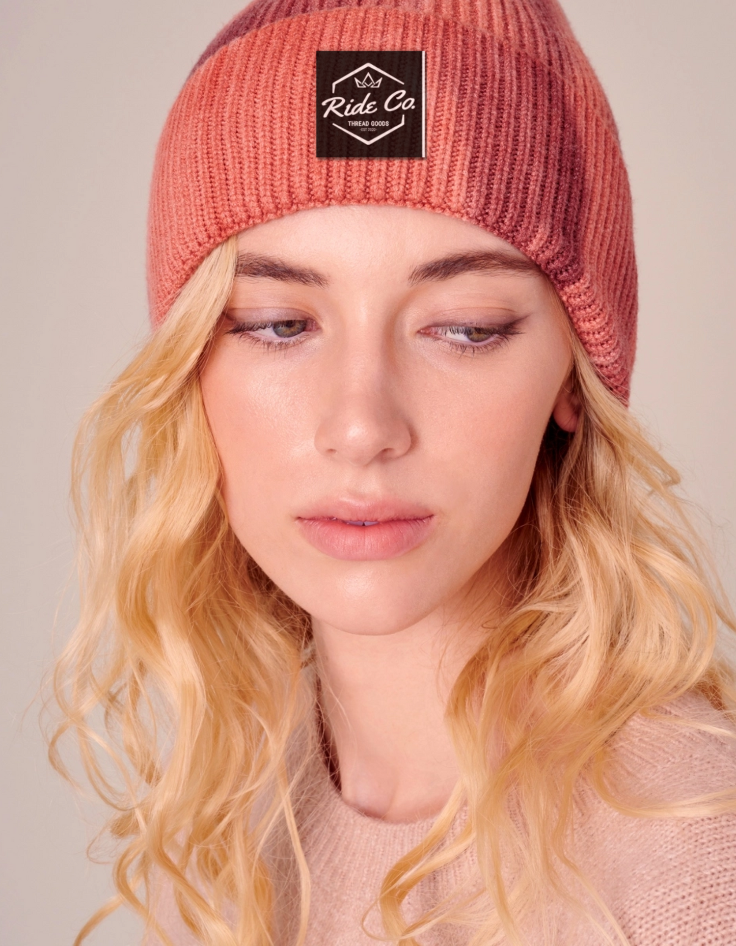 Tie Dye Cuffed Beanie
