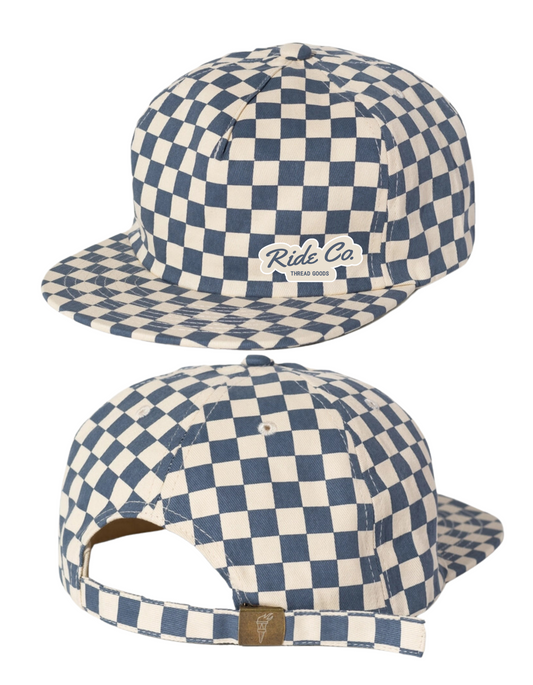 Checked Camp Hat