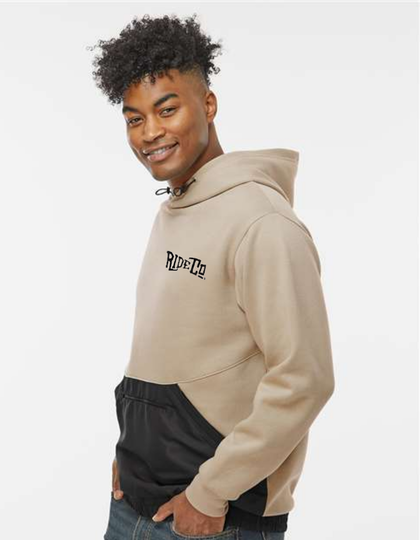 Mixed Media Hoodie