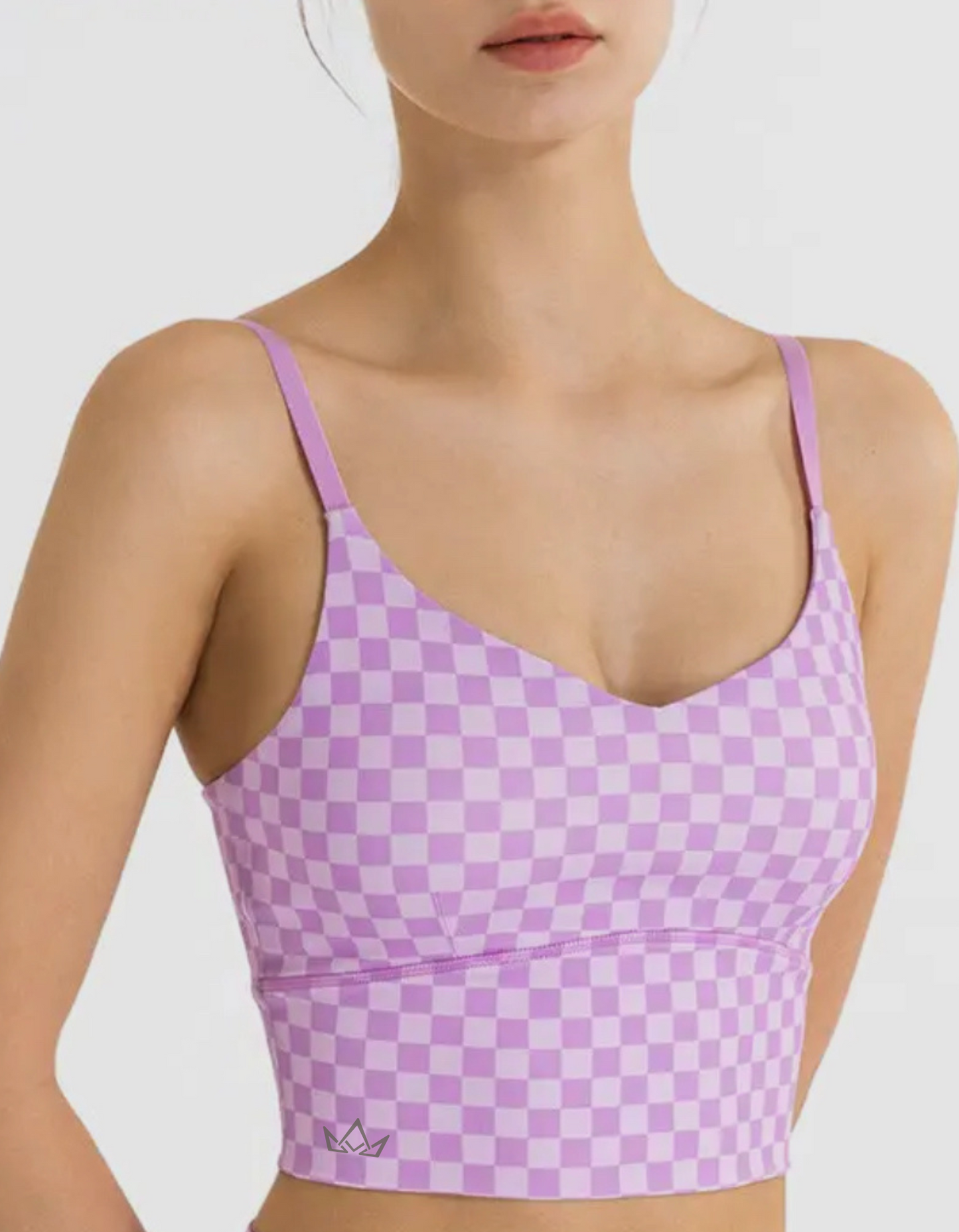 Checked Out Sports Bra Tank