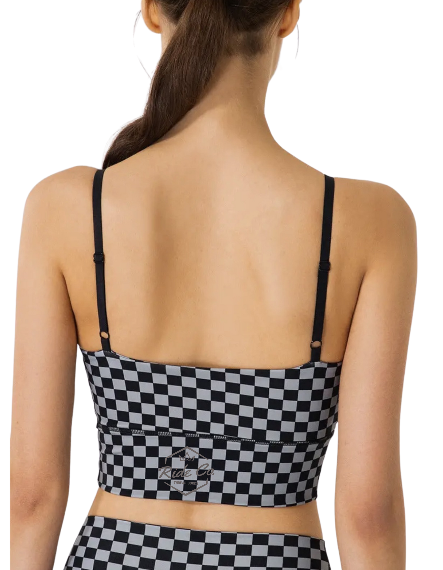 Checked Out Sports Bra Tank