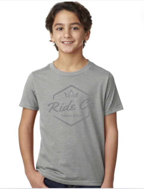 Youth Logo Tee (Gray / Gray)