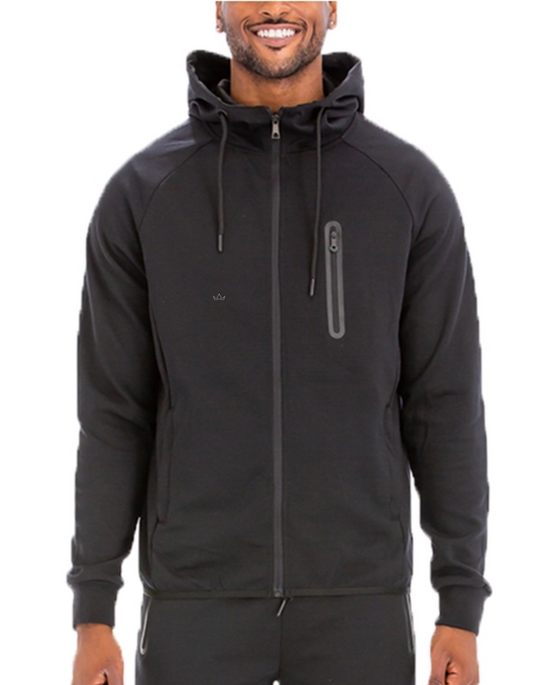 Full Zip Mens Athletic Jacket