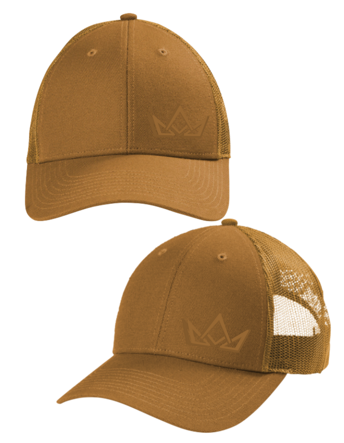 Tan Canvas Crown Cap