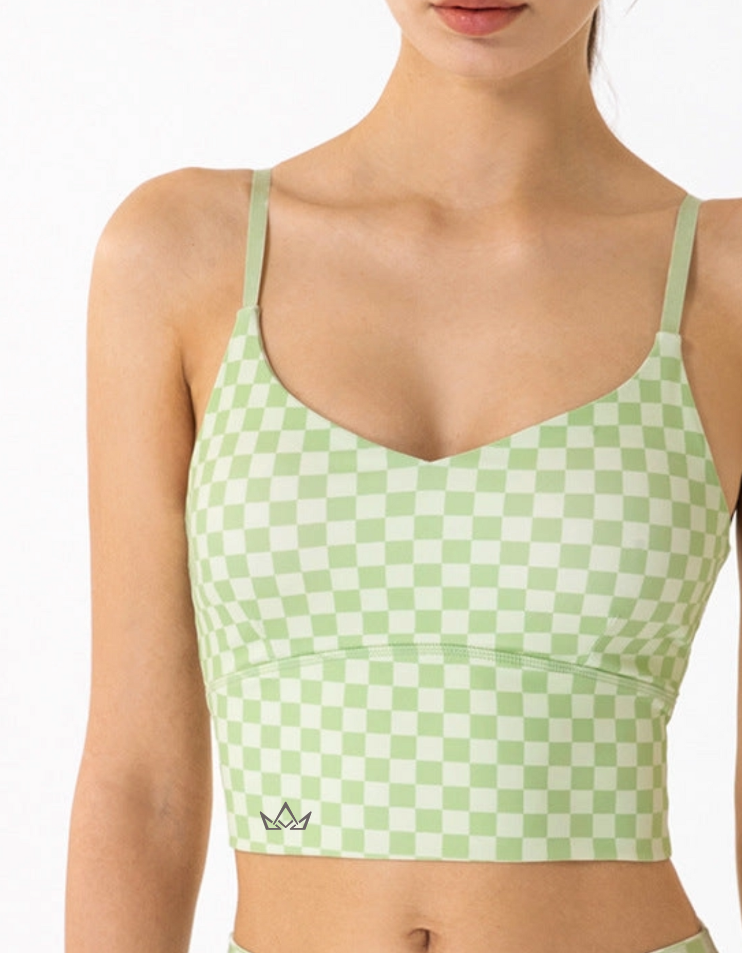 Checked Out Sports Bra Tank