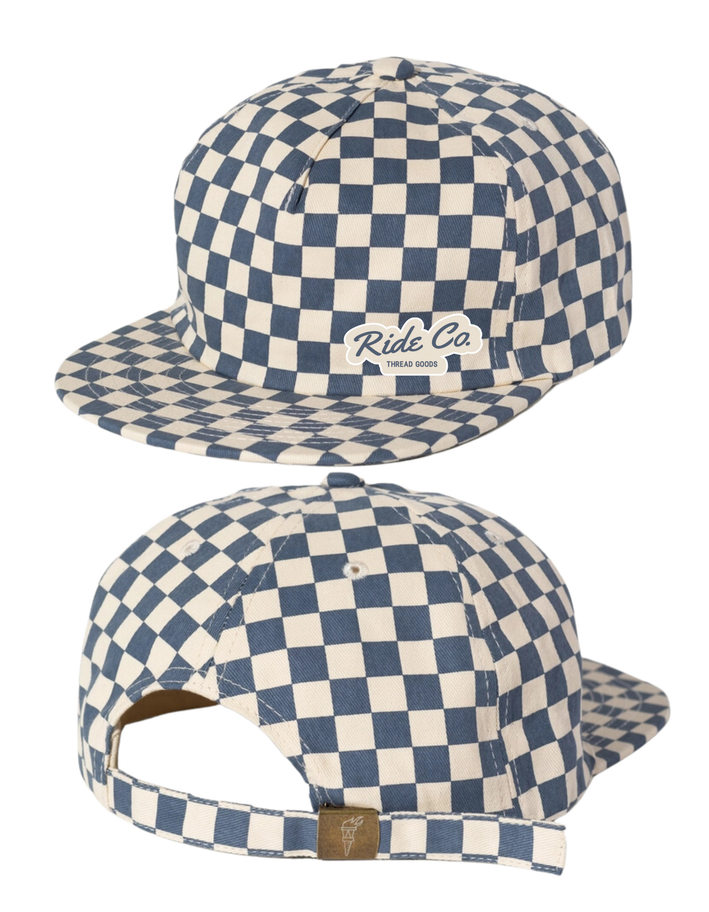 Checked Camp Hat