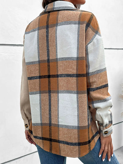 Split Flannel Shacket