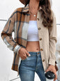 Split Flannel Shacket