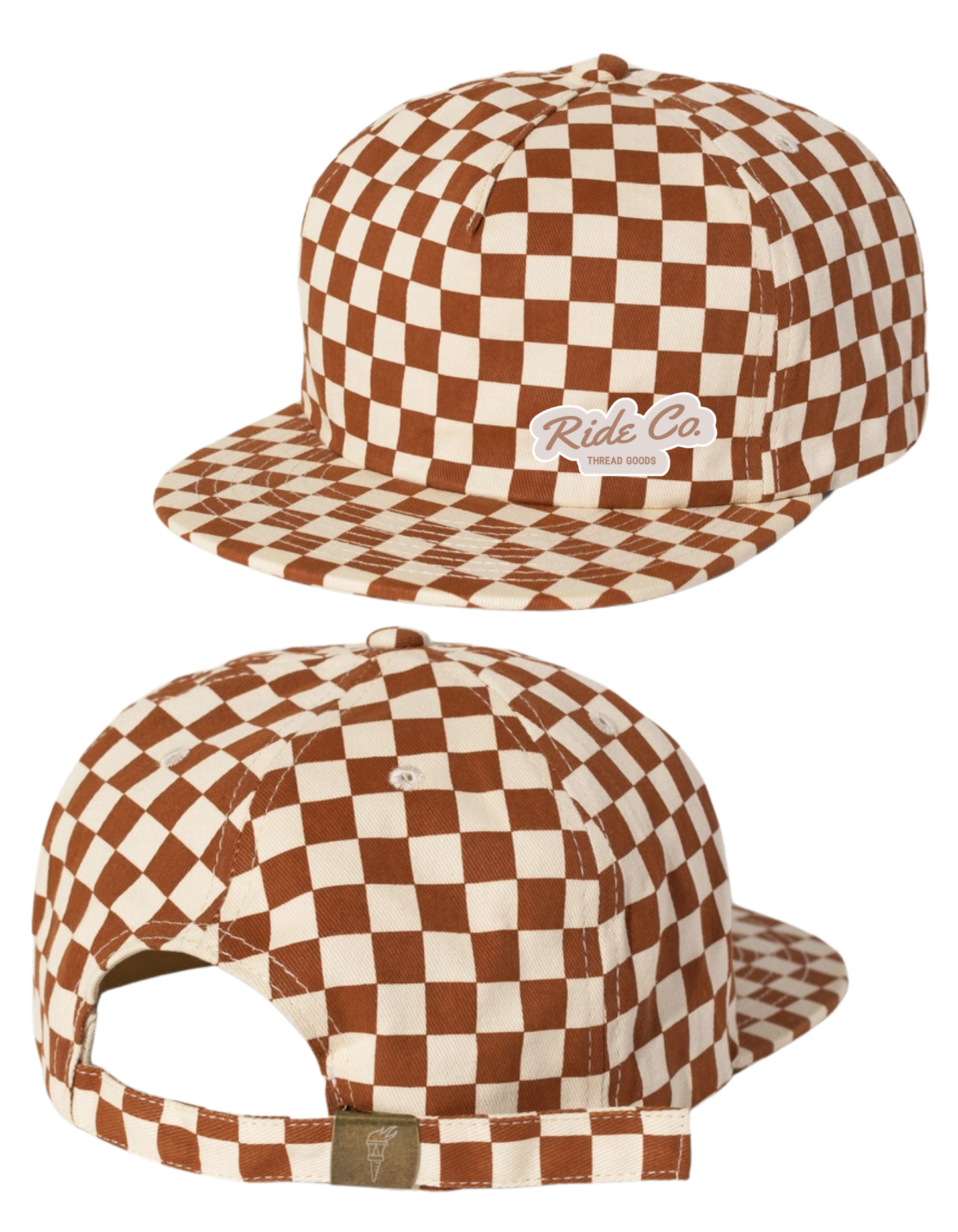Checked Camp Hat