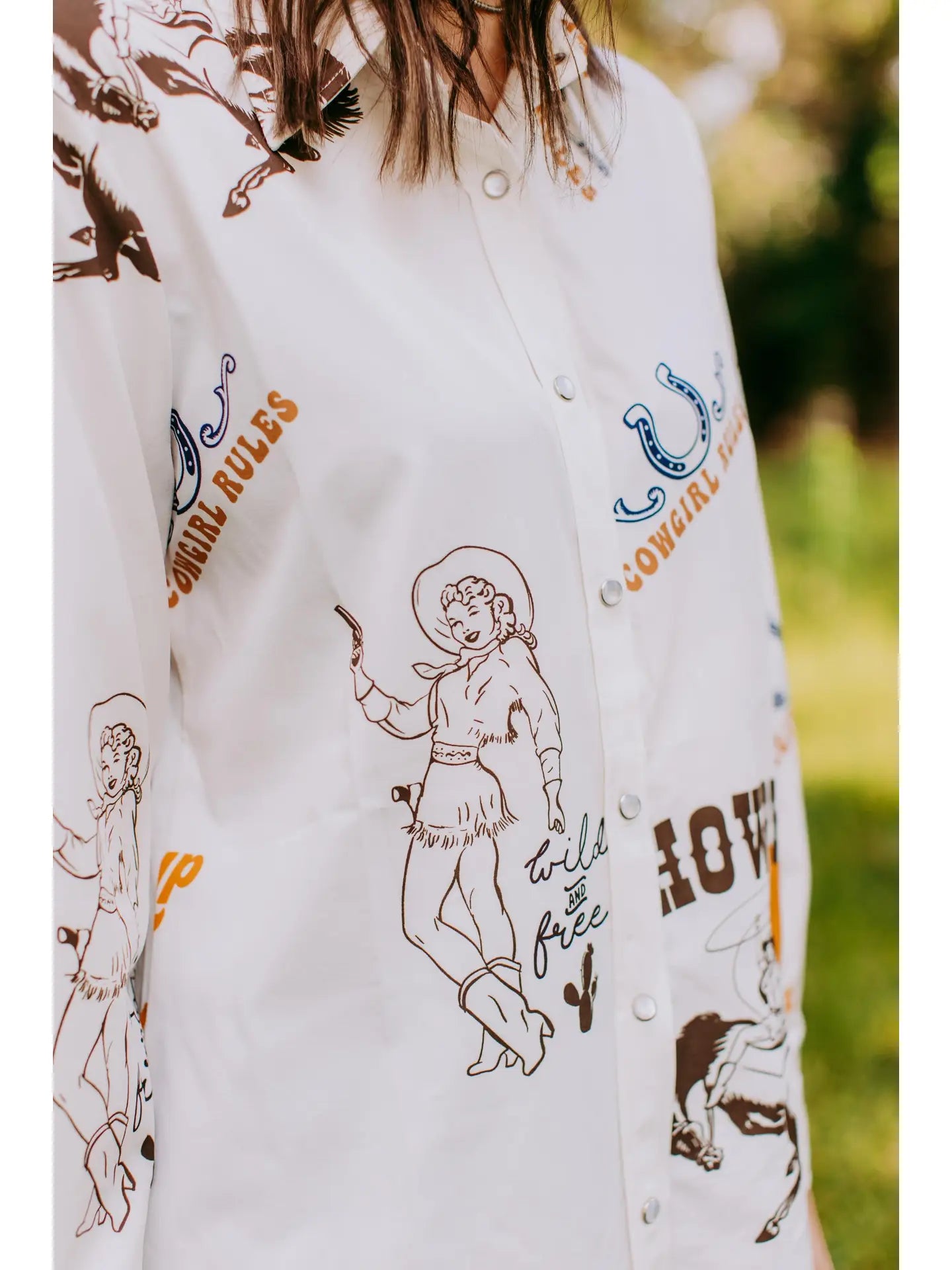 Wild & Free Snap-Up Shirt